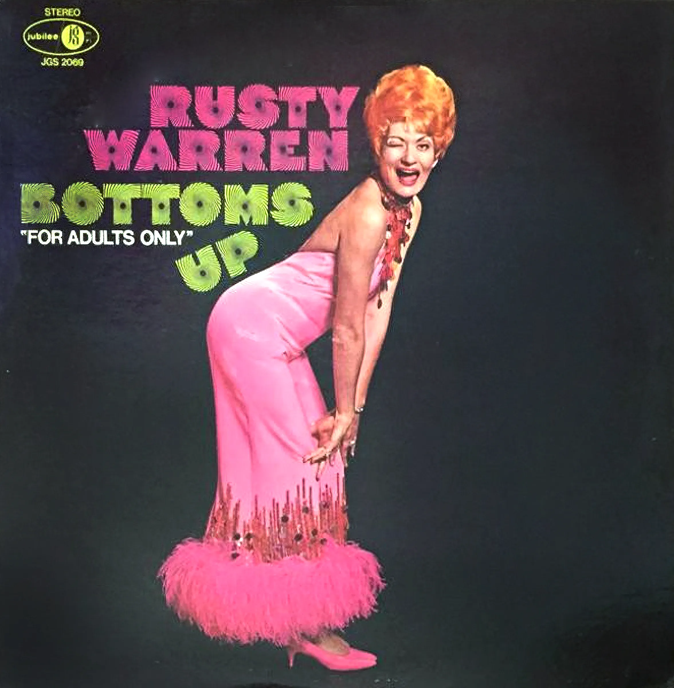 Album cover Rusty Warren Bottoms Up!