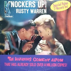 Album cover for Rusty Warren Knockers Up 2-record set