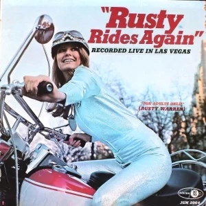 Album cover for Rust Warren’s Rusty Rides Again, Recorded Live in Las Vegas